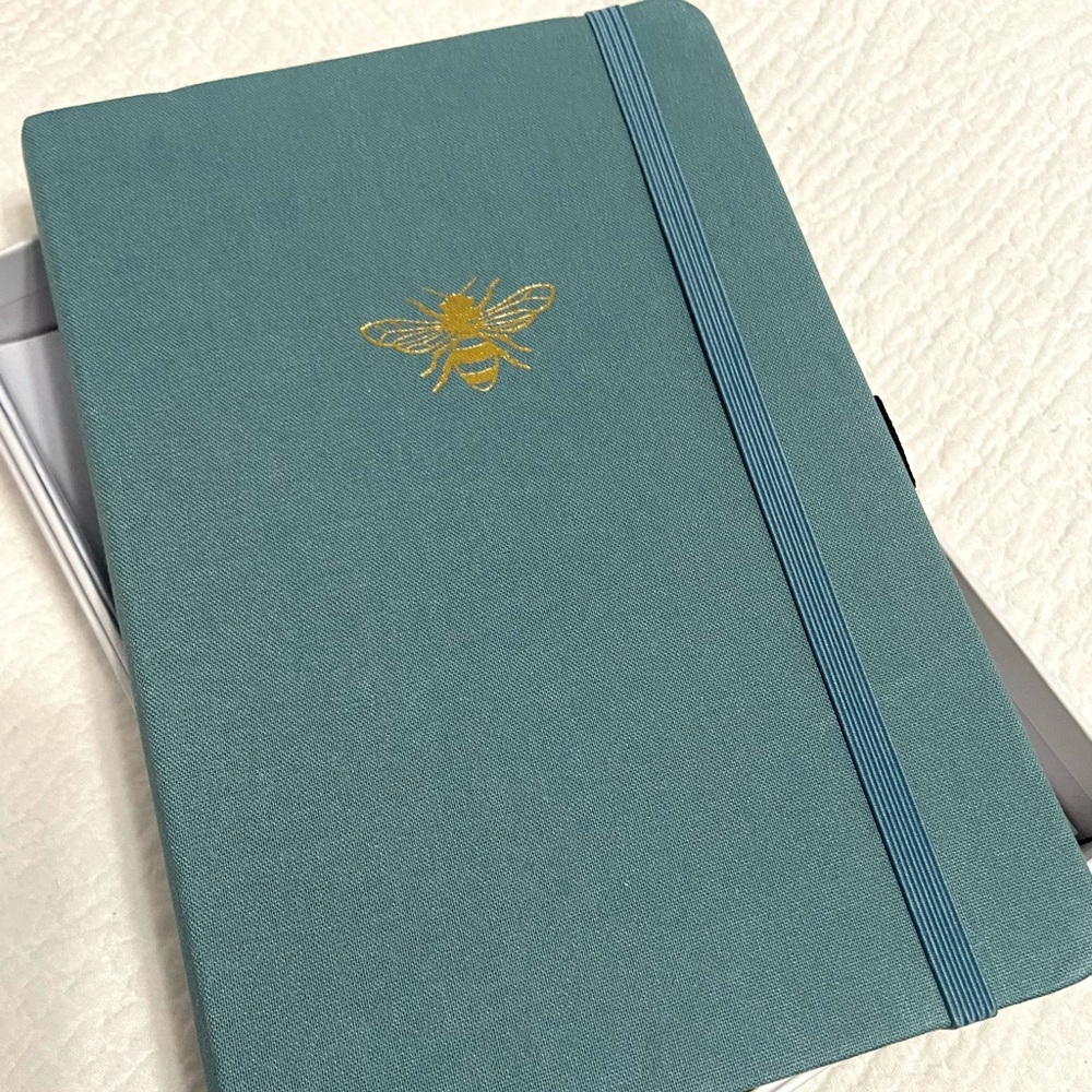 Archer & Olive A5 Dot Grid Vintage Bee Notebook